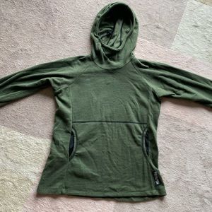 Melanzana Green Micro-grid Women’s Pullover